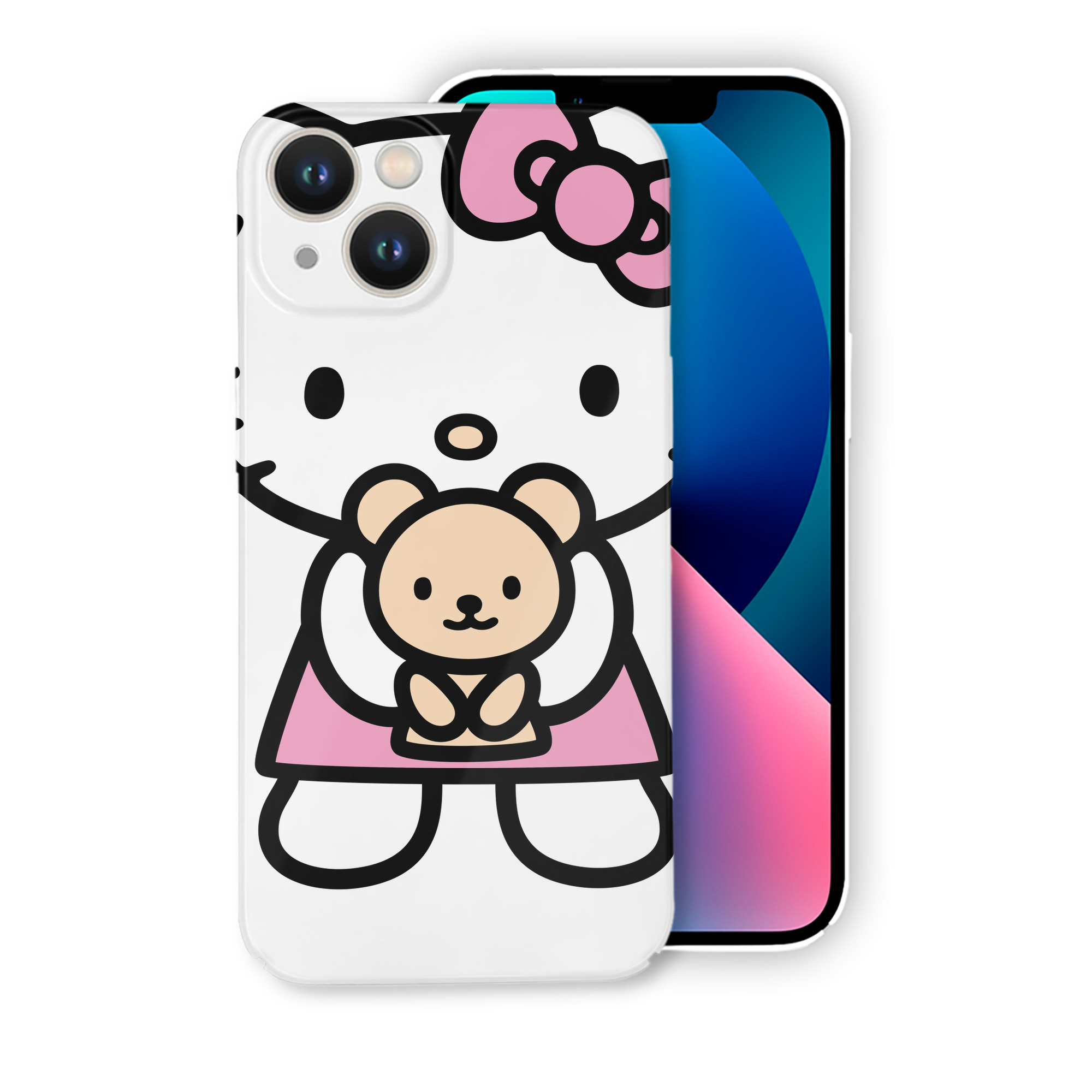 （画像用） Hello Kitty ハローキティ 【iPhone 14シリーズ対応】ハードケース